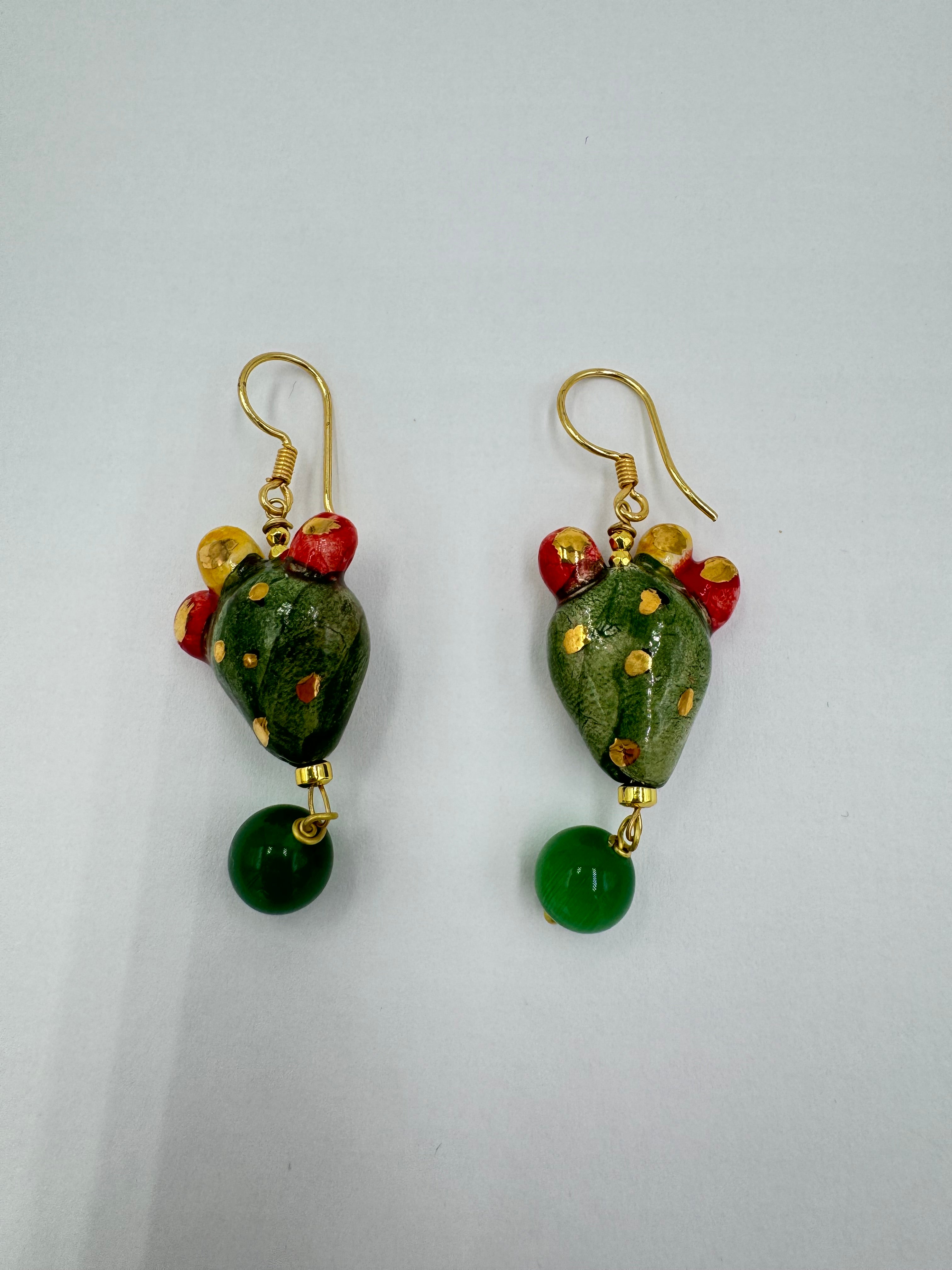 PENDIENTES CACTUS