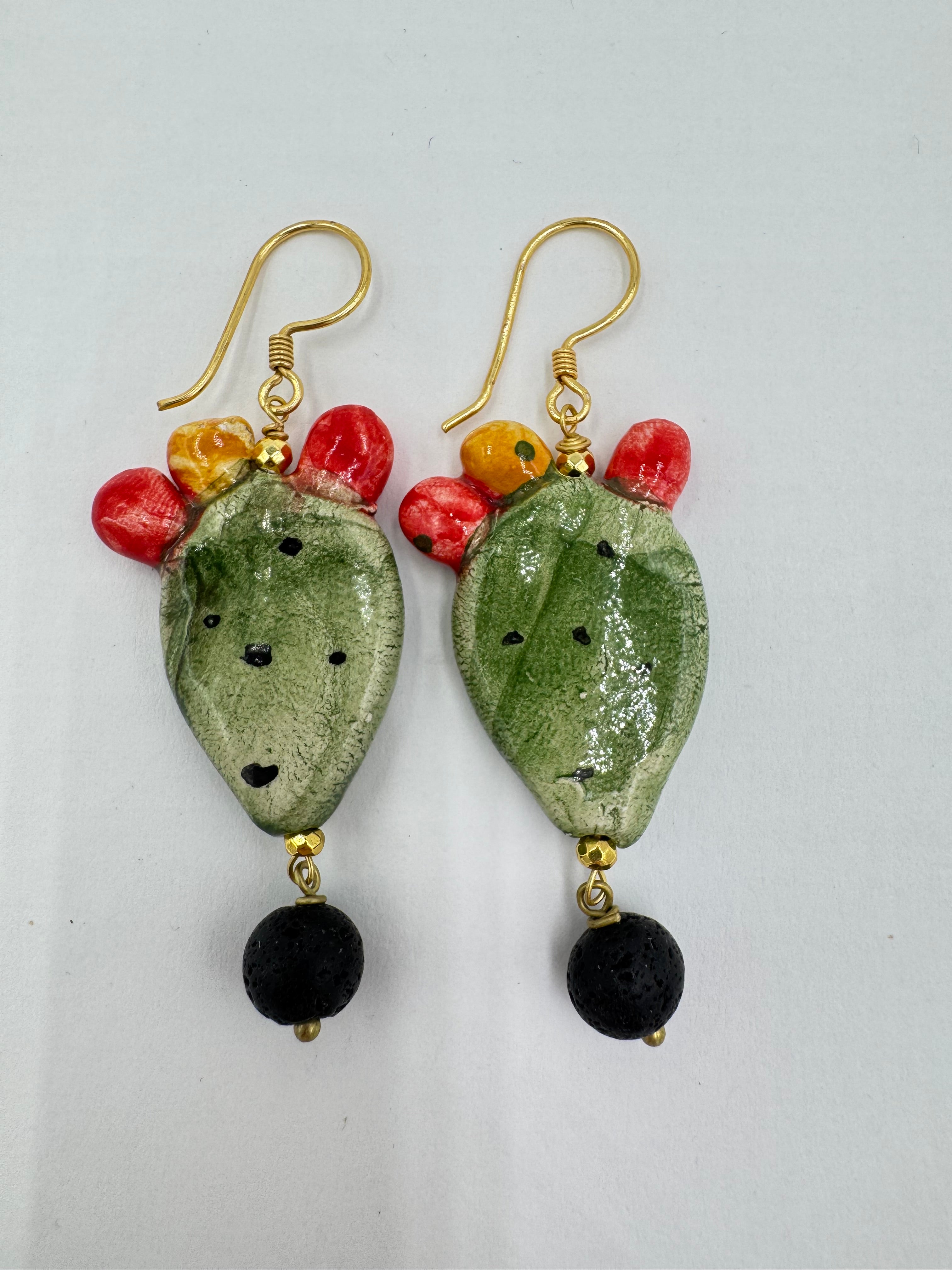 PENDIENTES CACTUS