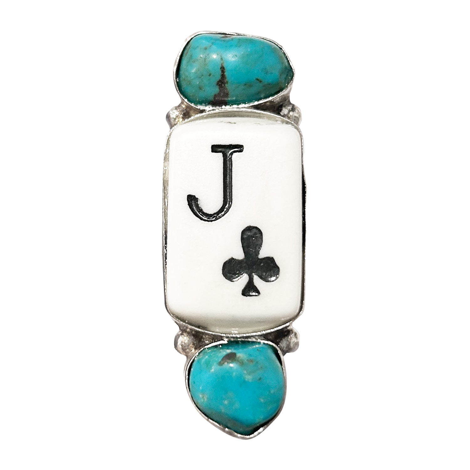 ANILLO JOTA DE TRÉBOLES